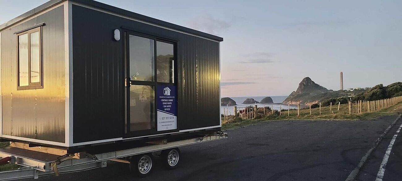 Delivered — Simple Cabins workshop, Bell Block
